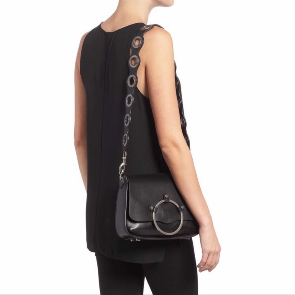 Rebecca Minkoff Ring Black Shoulder Bag